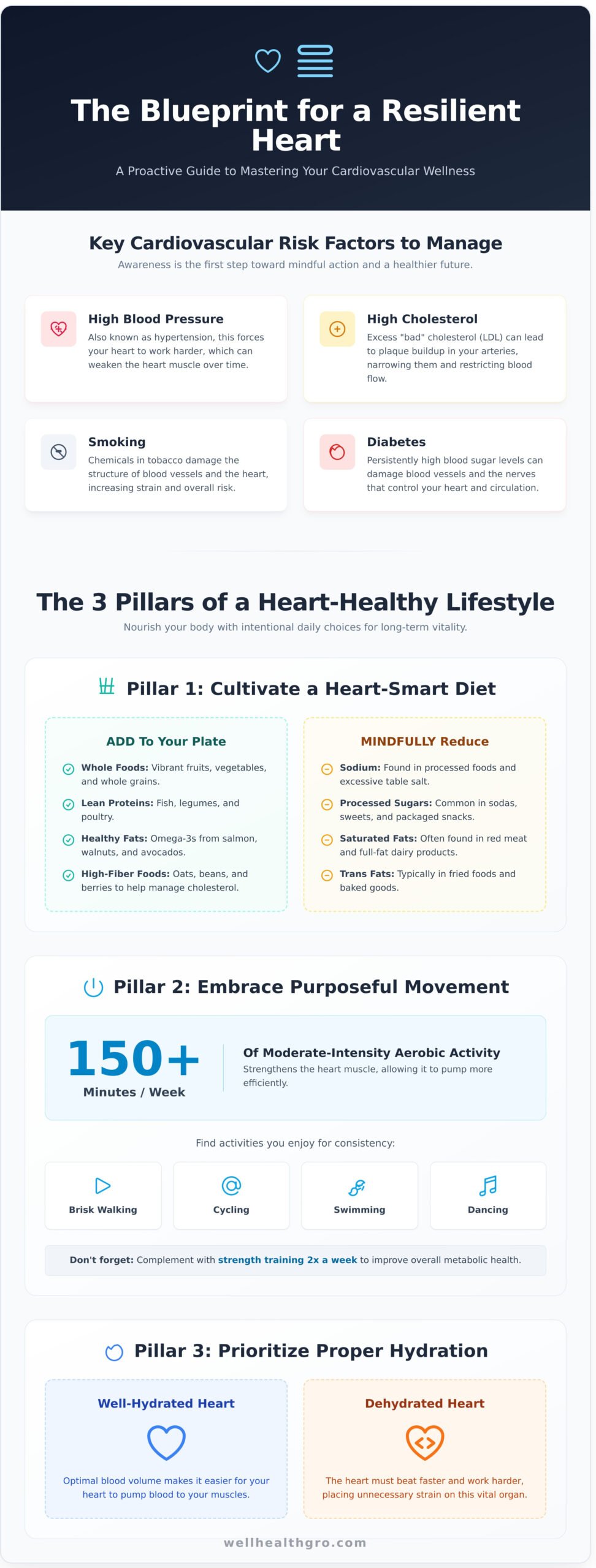 A Foundational Guide to Proactive Heart Care A Foundational Guide to Proactive Heart Care - Infographic